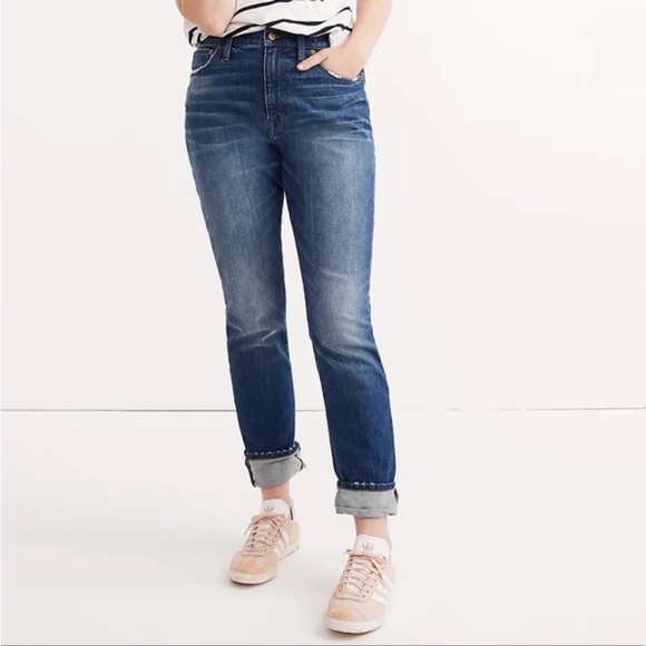 Madewell Denim - 185 Madewell l The High-Rise Slim Boyjean Size 25